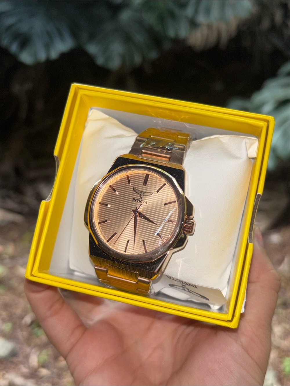 Invicta Rose Gold and Gold Tone Bracelet Watch Brand New with Box